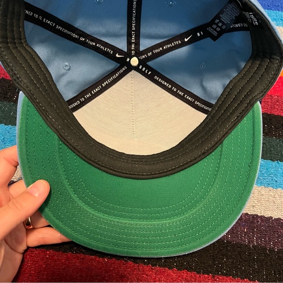 Nike Golf SnapBack Rope Hat - hand washed Carolina Blue - Picture 9 of 15
